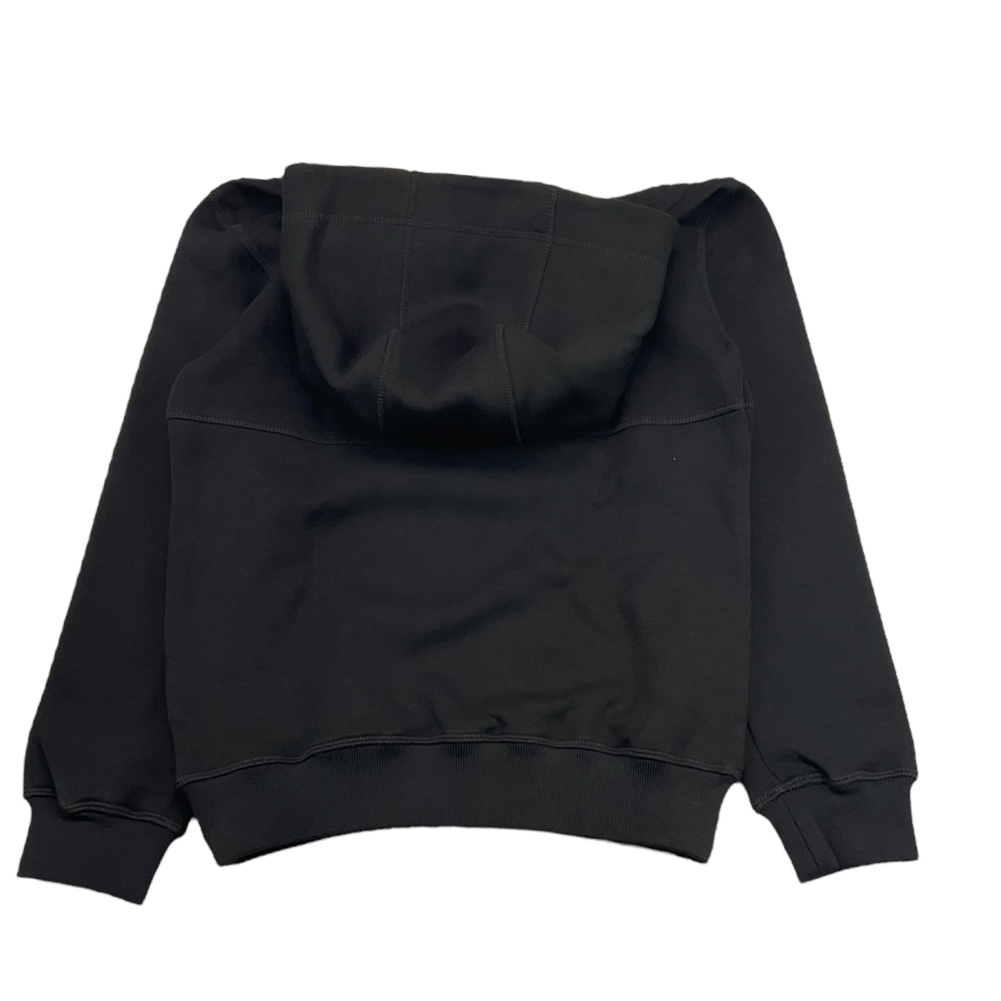 ANTONY MORATO felpa tinta unita con cappuccio e logo Nero per Bambino MKFL00487 NERO ANTONY MORATO 