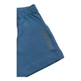 Bikkembergs Bermuda Tinta Unita con Stampa Logo per Neonato BK2177 BLU BiKKEMBERGS 
