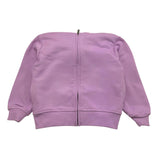 MOUSSE felpa tinta unita con zip e cappuccio Viola per Neonata HKFZ362L VIOLA MOUSSE 