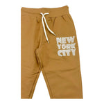 NEVER TOO pantalone tinta unita con elastico in vita Beige per Bambino NT2217B BEIGE NEVER TOO 