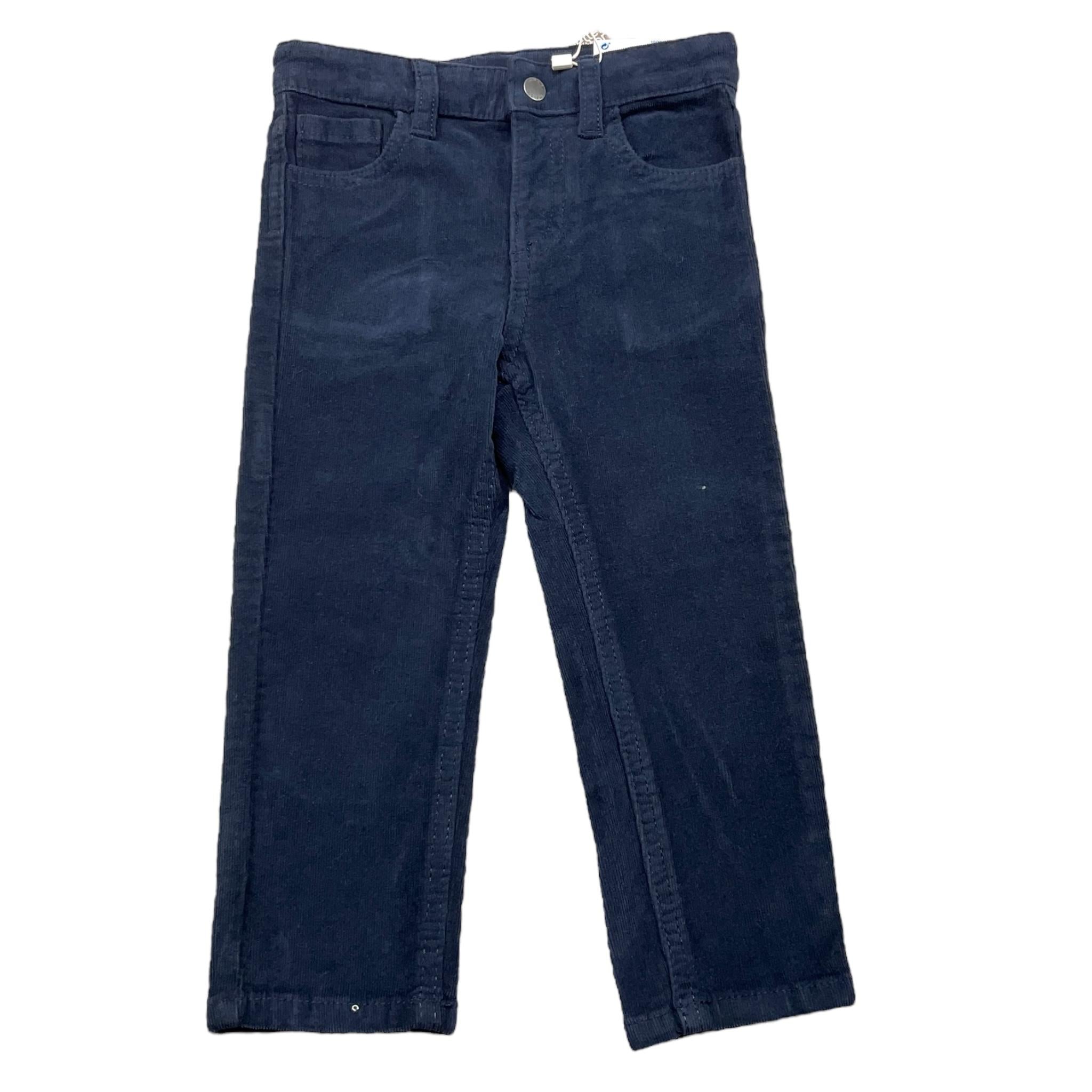 MAYORAL pantalone tinta unita in camoscio Blu per Neonato 502NX BLU MAYORAL 