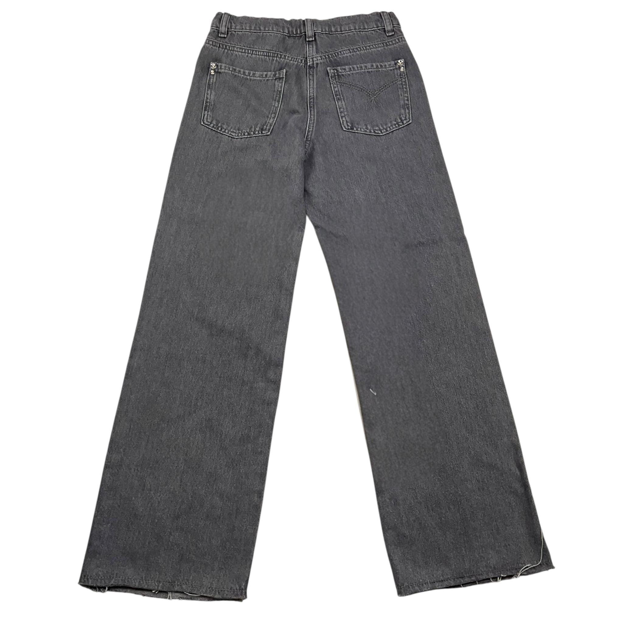 PATRIZIA PEPE jeans tinta unita con brillantini Grigio per Bambina 7P03522 GRIGIO PATRIZIA PEPE 