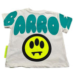 Barrow Kids T-Shirt Girocollo Tinta Unita con Stampa per Neonato 033119 PANNA BARROW KIDS 