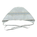 Artesania Infantil Cappello Tinta Unita con Ricami per Neonata 454C PANNA ARTESANIA INFANTIL 