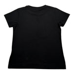 Hinnominate T-Shirt Girocollo Tinta Unita con Stampa per Bambina 3642M00032 NERO HINNOMINATE 