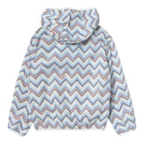 Missoni Giubbino Tinta Unita Stampa Fantasia Reversibile per Bambino MS2P17 BIANCO MISSONI 