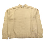 MANILA GRACE maglia girocollo tinta unita Panna per Bambina MFJF24M176 PANNA MANILA GRACE 