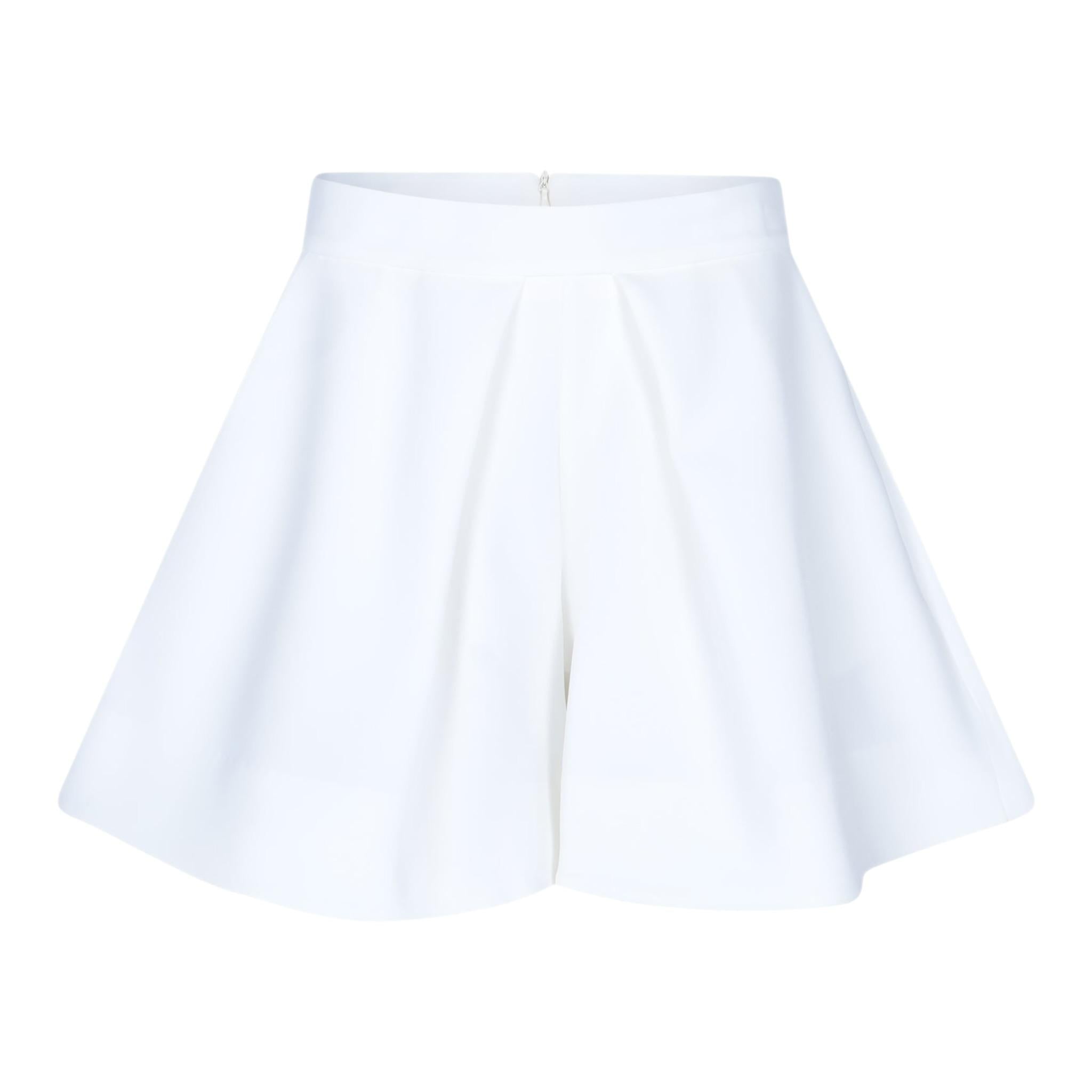 Fun & Fun Short Tinta Unita con Girovita Regolabile per Bambina FNCJSO16384XX BIANCO FUN & FUN 