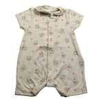Petit Bateau Pagliaccetto Mezza Manica tinta unita Beige per Neonata A09H201460 BEIGE PETIT BATEAU 