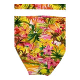 4Giveness Costume 2 Pezzi Fascia-Slip Tinta Unita con Fantasia per Bambina 125GBWBK5253 GIALLO 4GIVENESS 