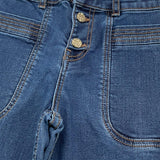 MAYORAL jeans tinta unita modello palazzo Azzurro per Bambina 4547X AZZURRO MAYORAL 