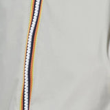 K-Way Giubbino Tinta Unita con Zip E Cappuccio per Bambino K41335W GRIGIO K-WAY 