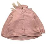 LE BEBE' maglia tinta unita cn colletto in tulle Rosa per Neonata LBG5394 ROSA LE BEBE' 