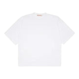 Marni T-Shirt Girocollo Tinta Unita con Stampa per Bambina M01317 BIANCO MARNI 