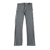 Manuel & Frank Pantalone Tinta Unita con Stampa A Righe per Bambino MF1192R BLU MANUEL & FRANK 