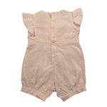 Elisabetta Franchi Pagliaccetto Tinta Unita con Logo per Neonata ENPG035 ROSA ELISABETTA FRANCHI 