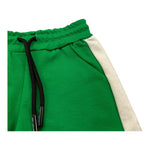 NEVER TOO pantalone bicolore modello tuta con elastico in vita Verde per Neonato NT2174N VERDE NEVER TOO 