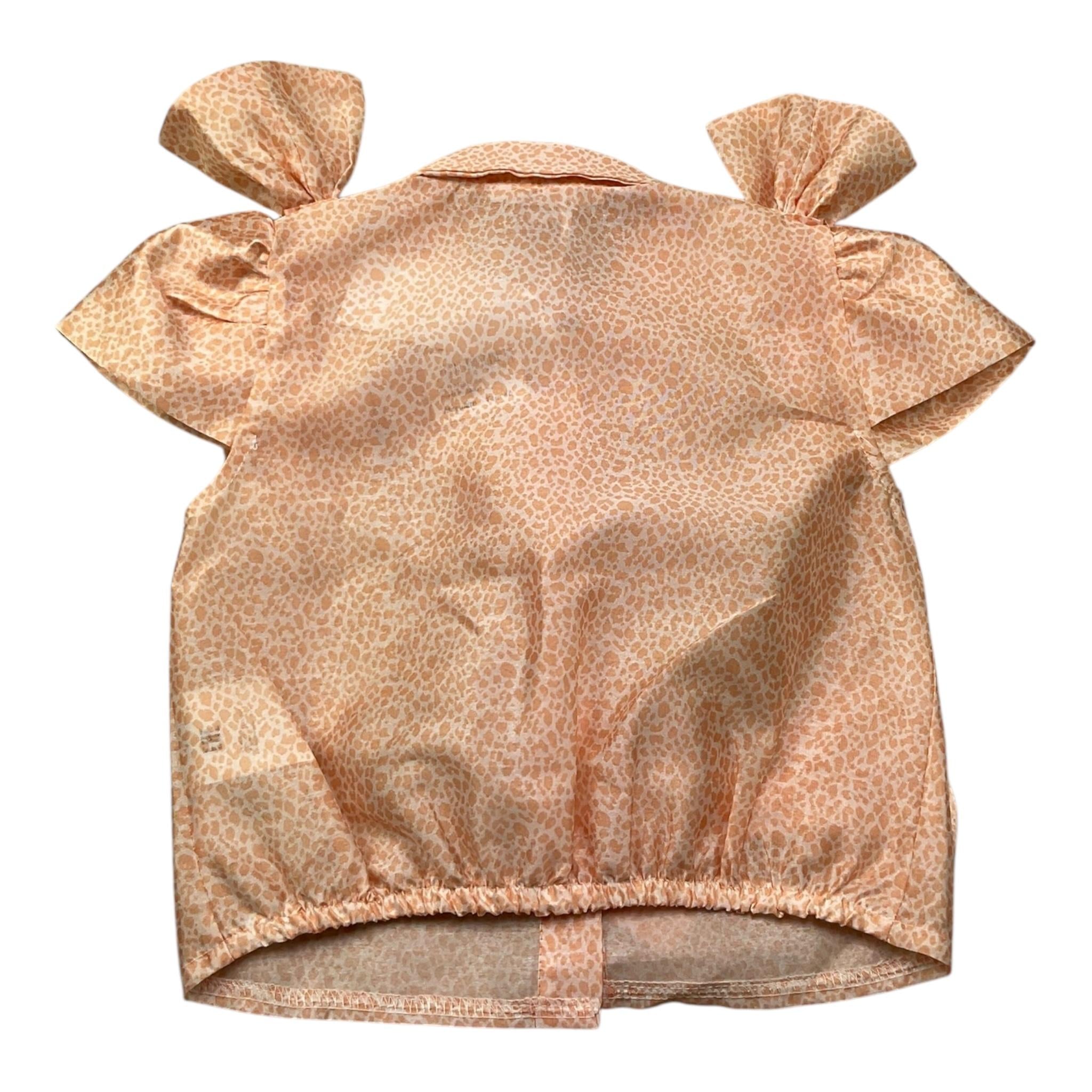 Miss Grant Camicia Mezza Manica Fantasia Maculata per Neonata MG1234 PESCA MISS GRANT 