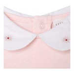 CARRE'MENT BEAU shirt tinta unita con colletto in contrasto Rosa per Neonata Y05301 ROSA CARRE'MENT BEAU 