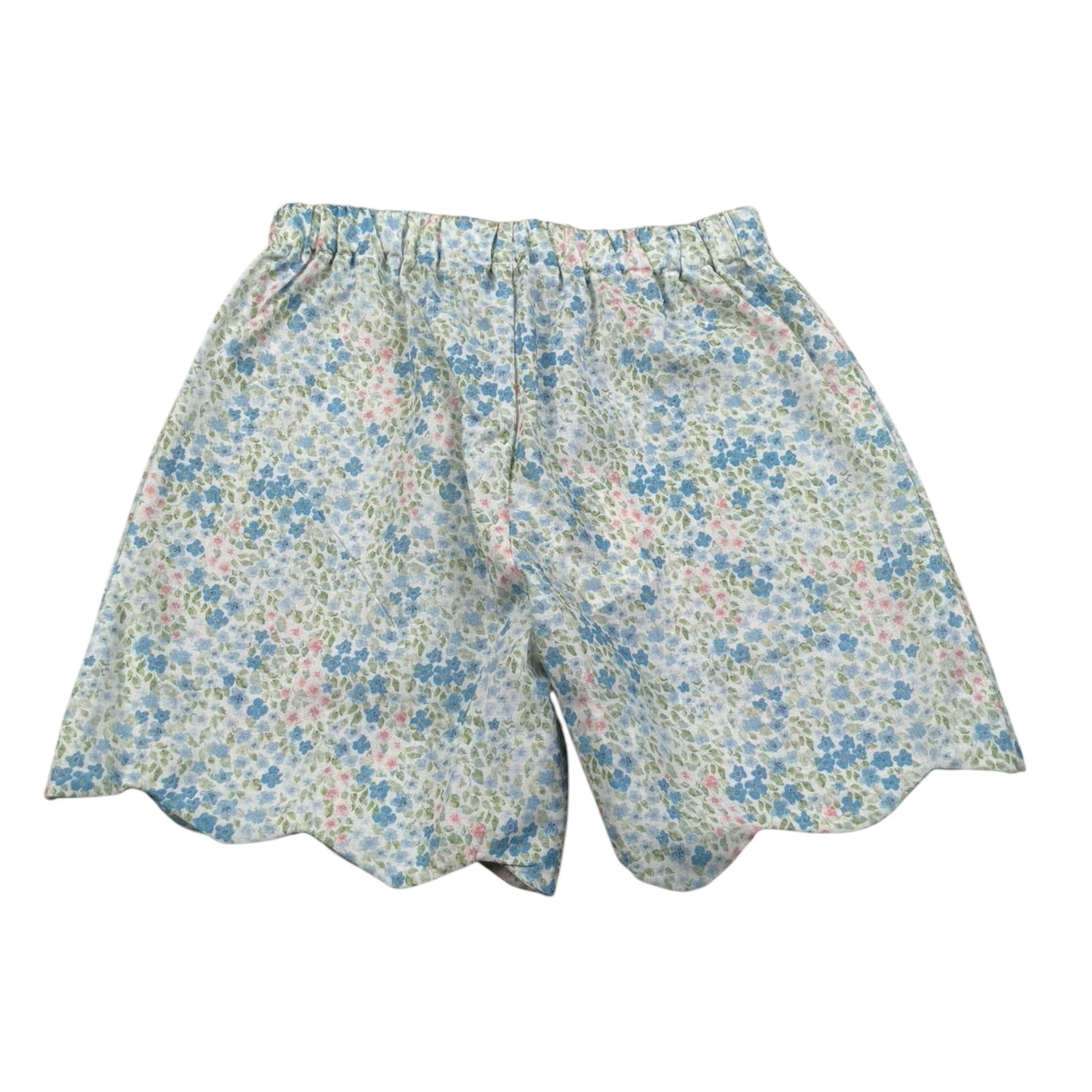Per Te Short tinta unita Fantasia Floreale Bianco per Neonata 34307 BIANCO PER TE 