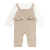 MAYORAL completo 3pz body-salopette-coprispalle Bianco per Neonata 2608 BIANCO MAYORAL 