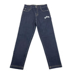 JOHN RICHMOND jeans tinta unita con stampa Blu per Bambina RBA24046JE BLU JOHN RICHMOND 