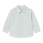 MAYORAL camicia manica lunga fantasia a righe Bianco/verde per Neonato 124X BIANCO/VERDE MAYORAL 