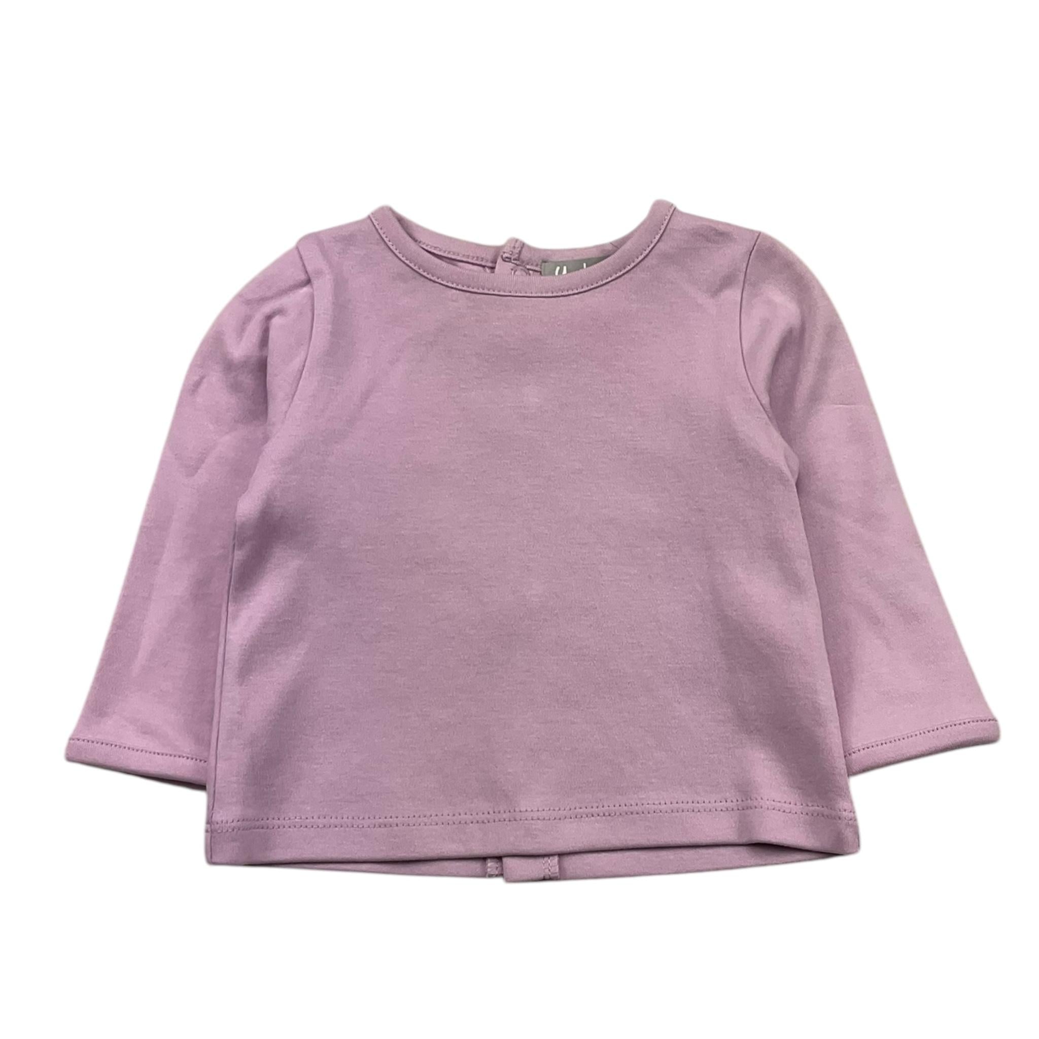 YATSI BABY shirt girocollo tinta unita Lilla per Neonata 244444550 LILLA YATSI BABY 