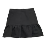 MOSCHINO gonna tinta unita con logo Nero per Bambina HDJ03W NERO MOSCHINO 
