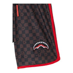 Sprayground Costume Modello Bermuda Tinta Unita con Stampa per Bambino SPY1083BRN MARRONE SPRAYGROUND 