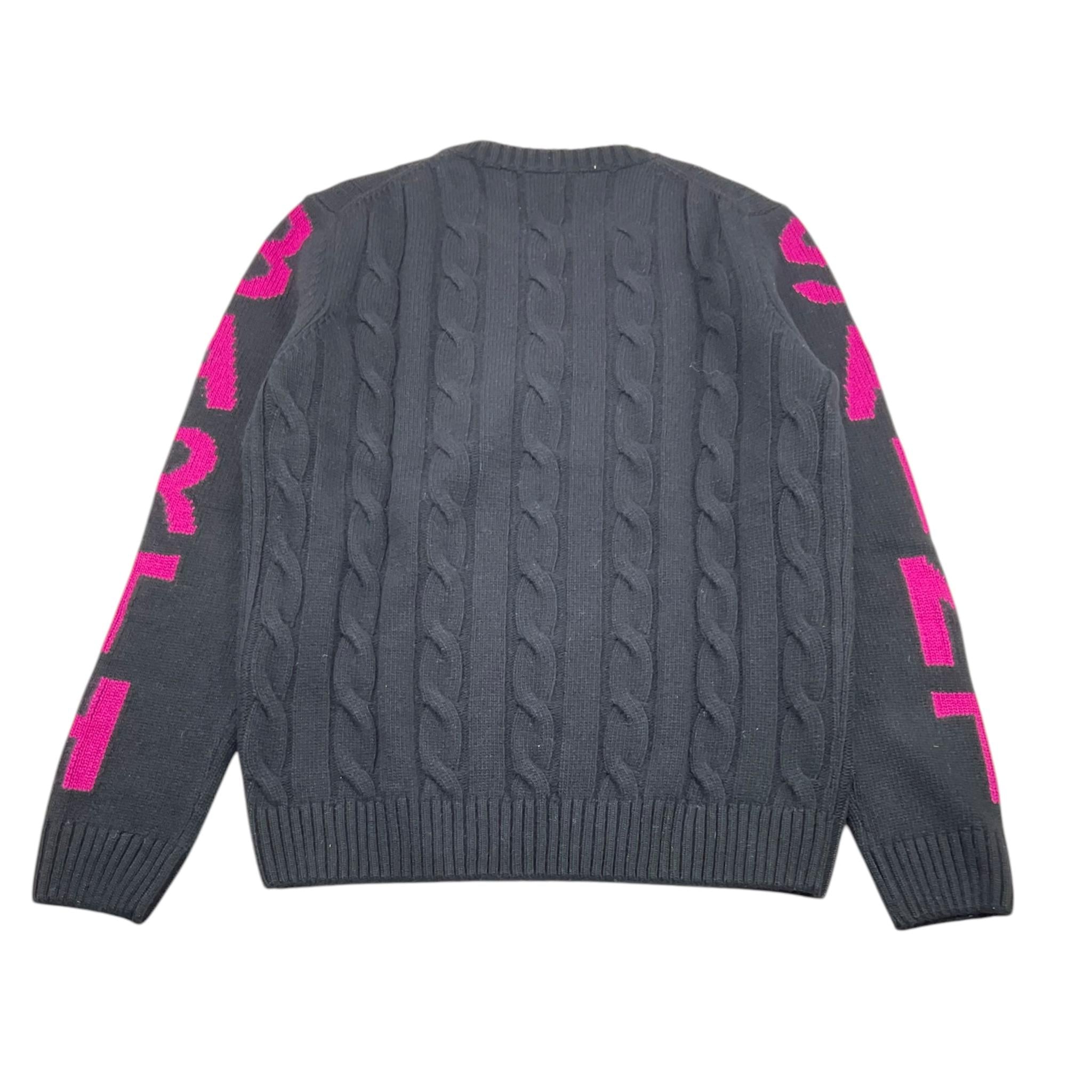 SAINT BARTH maglia girocollo tinta unita con stampa Nero per Bambina MALM001X NERO SAINT BARTH 