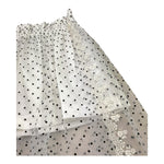 A' La Page PantaloneTinta Unita In Tulle con Pois per Bambina PAPAVERO BIANCO A' LA PAGE 