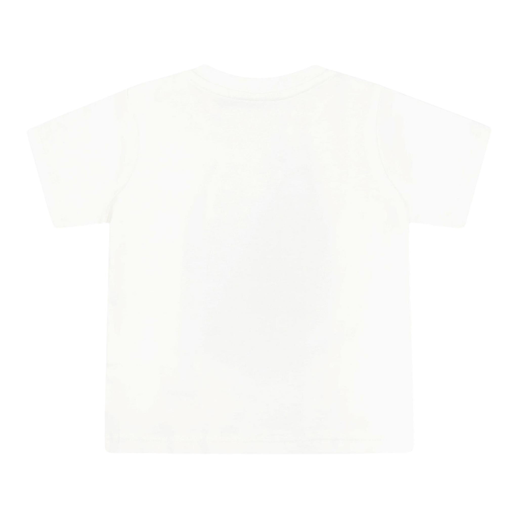 Stella Mccartney T-Shirt Girocollo Tinta Unita con Stampa per Neonata TW8S31N BIANCO STELLA McCARTNEY 