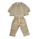 LALALU' completo 2 pezzi camicia-pantalone Beige per Neonata CTL011NX BEIGE LALALU' 