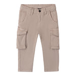 SARABANDA pantalone tinta unita con girovita regolabile Sabbia per Neonato 0A166 SABBIA SARABANDA 