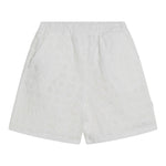 Dou Dou Short Tinta Unita con Elastico In Vita per Bambina DW6P49 BIANCO DOU DOU 