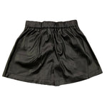 LIU JO short tinta unita con elastico in vita Nero per Bambina KF4012JXXX NERO LIU JO 