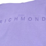 John Richmond Felpa Tinta Unita con Cappuccio E Stampa per Bambina RGP26006FE LILLA JOHN RICHMOND 