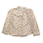 MAYORAL camicia manical unga tinta unita fantasia cuori Panna per Bambina 4117XX PANNA MAYORAL 