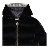 MICHAEL KORS giubbini tinta unita con cappuccio Nero per Bambina R30185 NERO MICHAEL KORS 