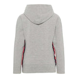 Name.It Einfarbiges Kapuzen-Sweatshirt Grau für Mädchen