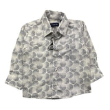 Emanuel Pris Langarmshirt Einfarbig Fantasy Print Weiß Für Neugeborene