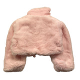 SWEET JUNIOR pelliccia tinta unita Rosa per Bambina SR865 ROSA SWEET JUNIOR 