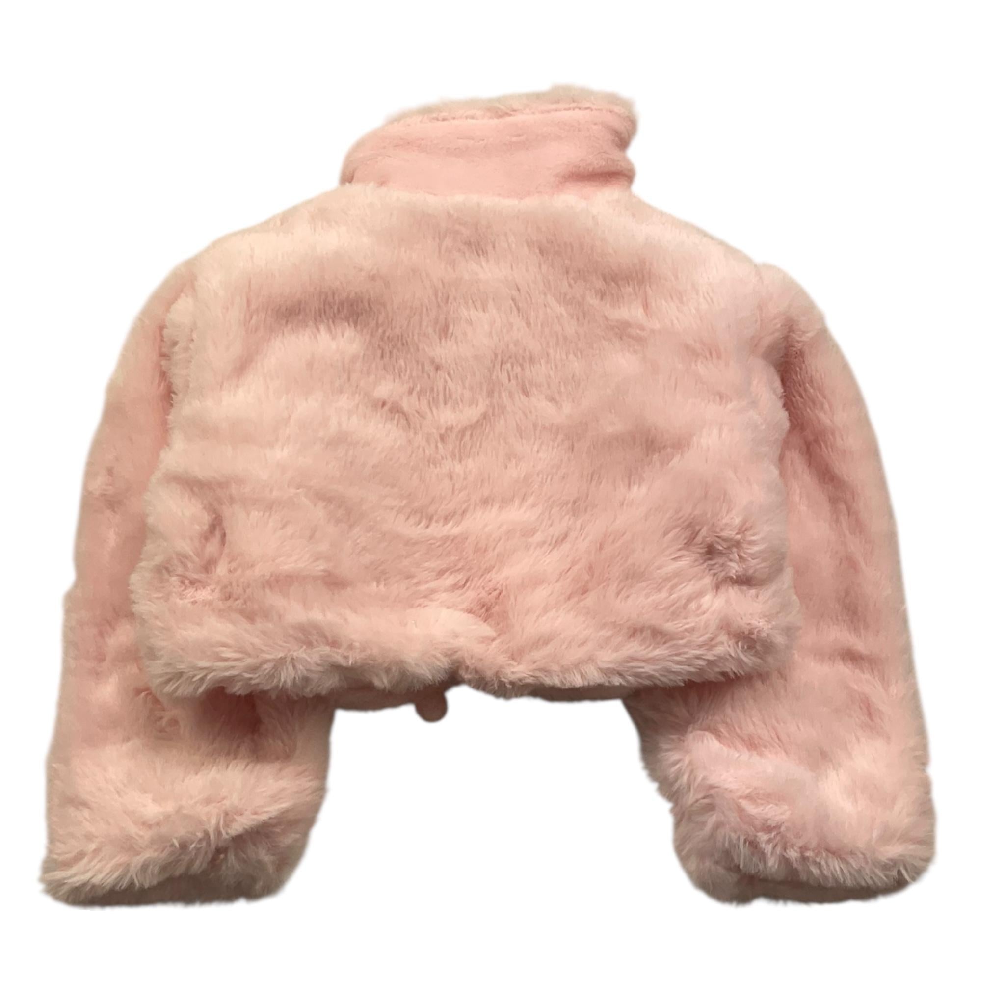 SWEET JUNIOR pelliccia tinta unita Rosa per Bambina SR865 ROSA SWEET JUNIOR 