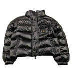 REFRIGIWEAR giubbino tinta unita con zip e cappuccio Nero per Bambina RWG960X NERO REFRIGIWEAR 