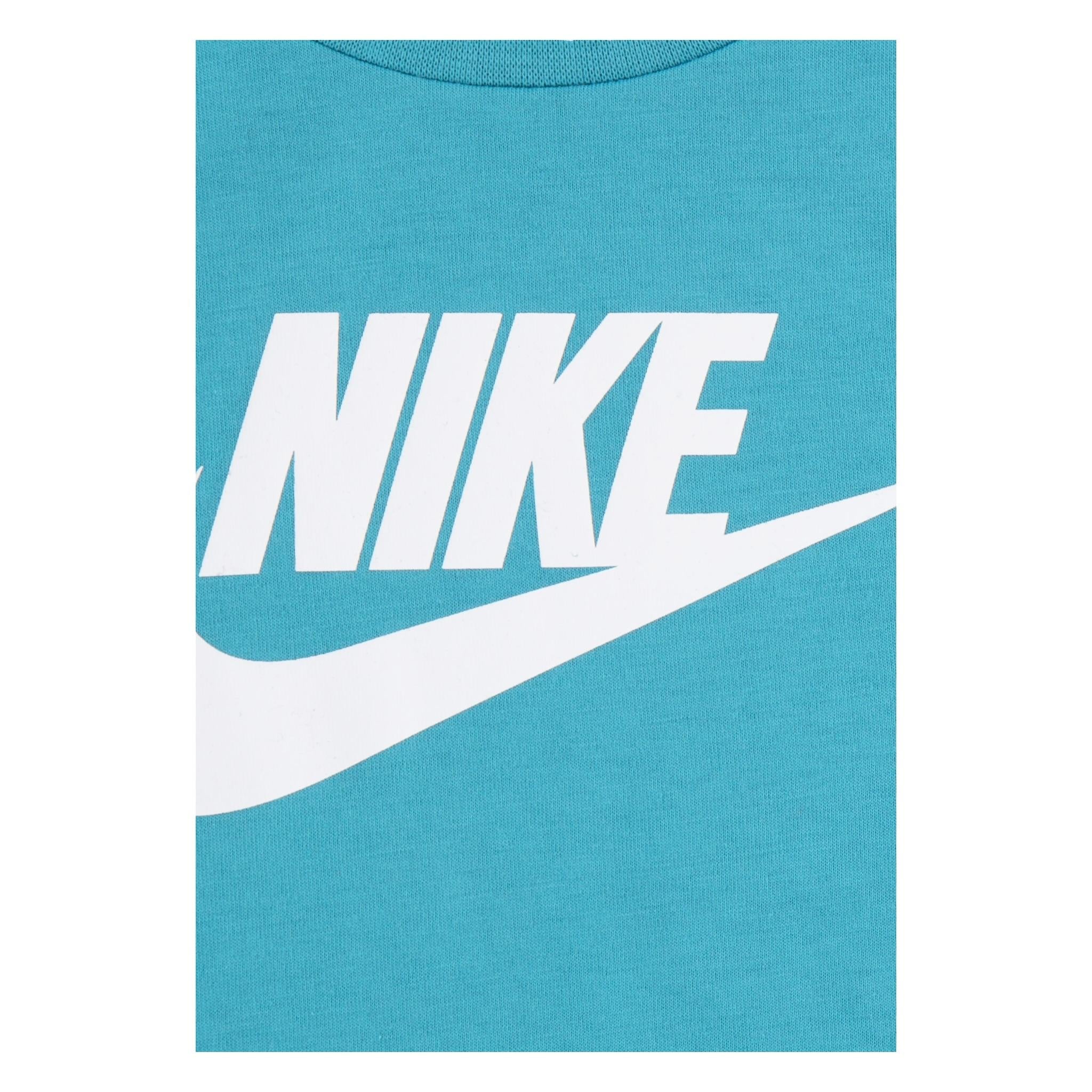 Nike Completo 2 Pezzi T-Shirt-Bermuda tinta unita Tiffany per Neonato 56L596 TIFFANY NIKE 