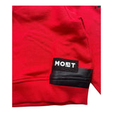 Most Los Angeles Rundhals-Sweatshirt mit rotem Aufdruck für Babys