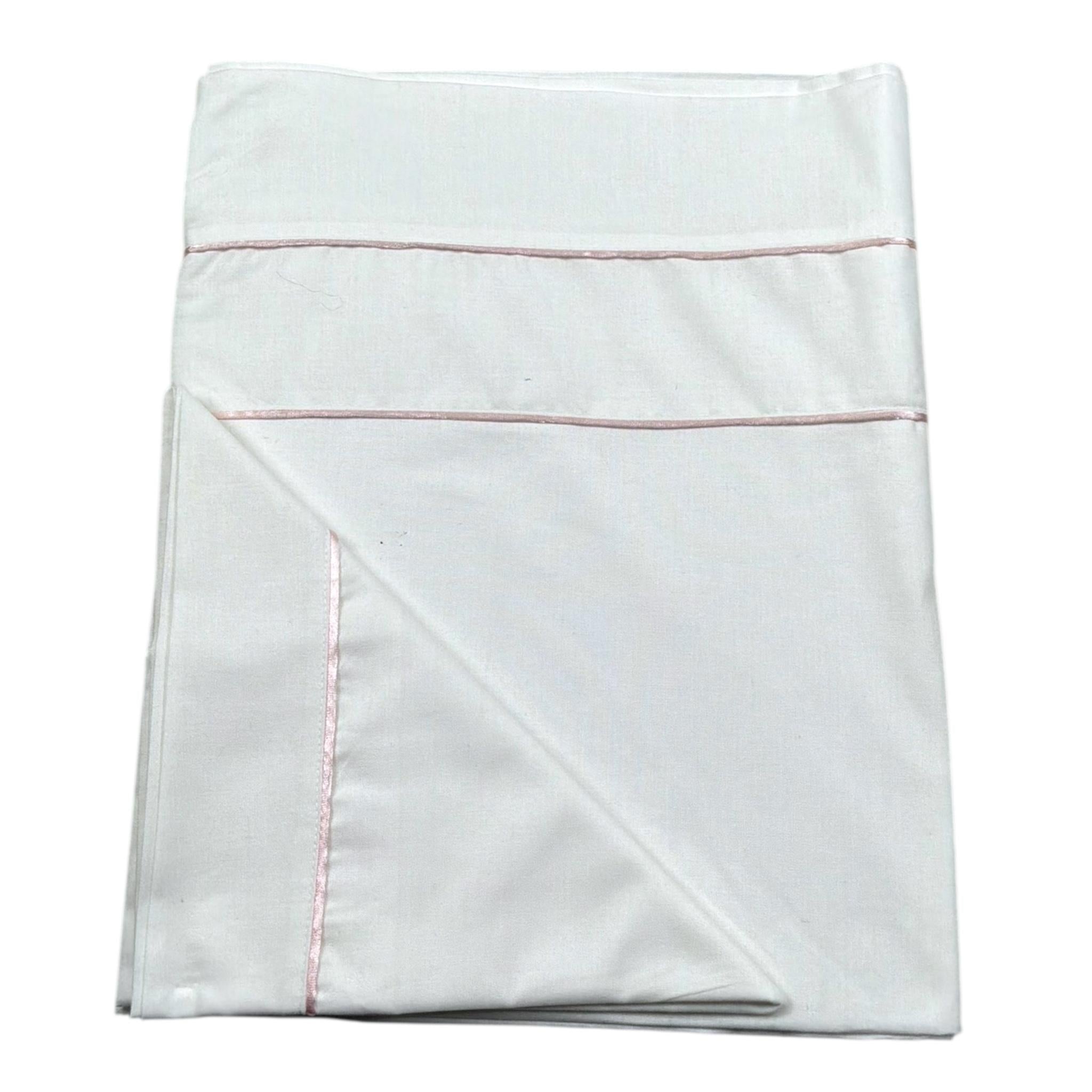 Baby Vip Set 3 Pezzi Lenzuola Tinta Unita per Neonata T1117 BIANCO BABY VIP 