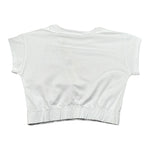 Hinnominate T-Shirt Girocollo tinta unita con Stampa Bianco per Bambina 3646M0114 BIANCO HINNOMINATE 