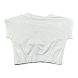 Hinnominate T-Shirt Girocollo tinta unita con Stampa Bianco per Bambina 3646M0114 BIANCO HINNOMINATE 